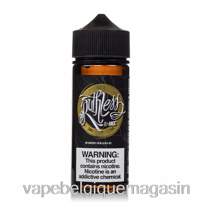 Vape Belgique Gold - Vapeur Impitoyable - 120ml 0mg